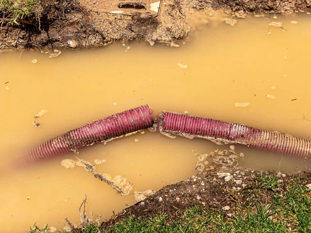 Water damage restoration process in PA